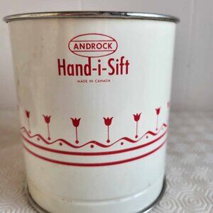 Hand-i-sift ~ Kitchen Classic~Vintage and charming and lined with tulips!